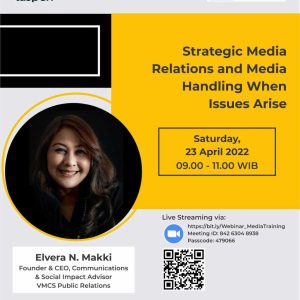 Strategic Media Relations and Media Handling Issues Arise