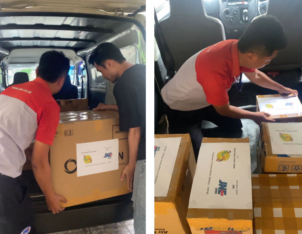 TBAL Donasi Buku Fatimah Bamboo House